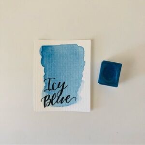 Handmade Watercolor Paint - Icy Blue